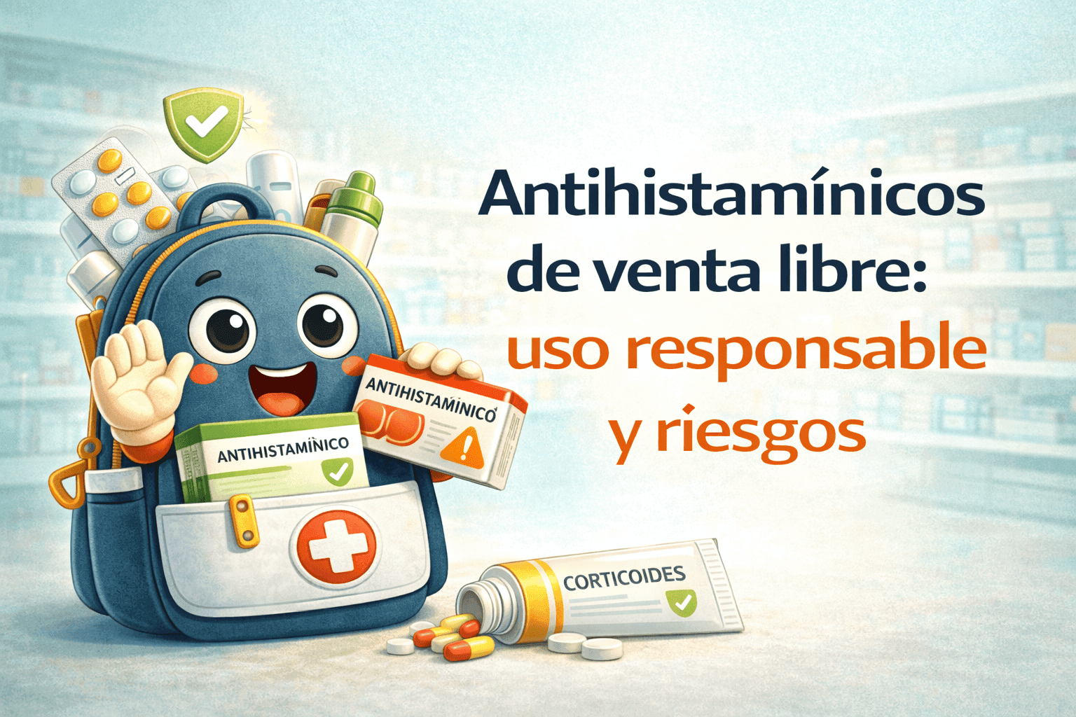 Antihistamínicos de venta libre: uso responsable y riesgos